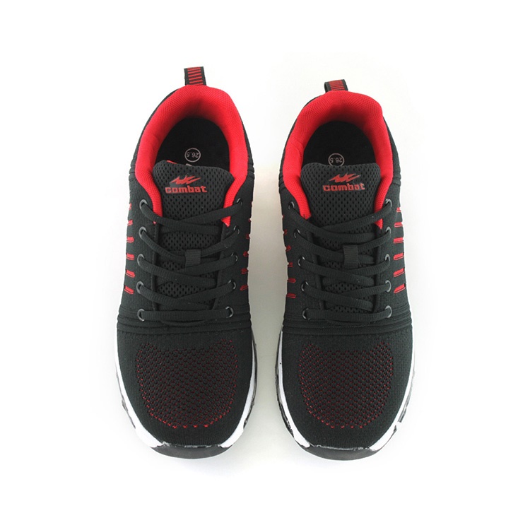COMBAT  AY LUOH PAO  | Men Shoes | breathing;Sneakers:Black and Red/Black and Gray(22560)