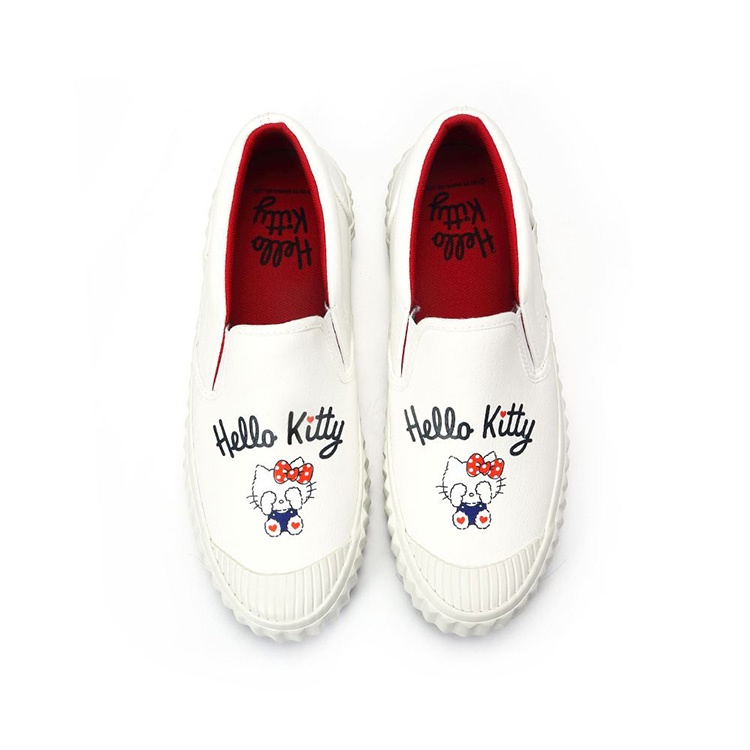 (921007) Hello Kitty AY LUO PAO Slip-On Women Canvas Shoes