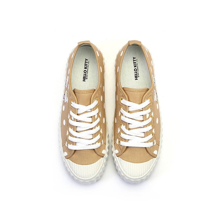 (921017) Hello Kitty AY LUO PAO Custom Women Canvas Shoes