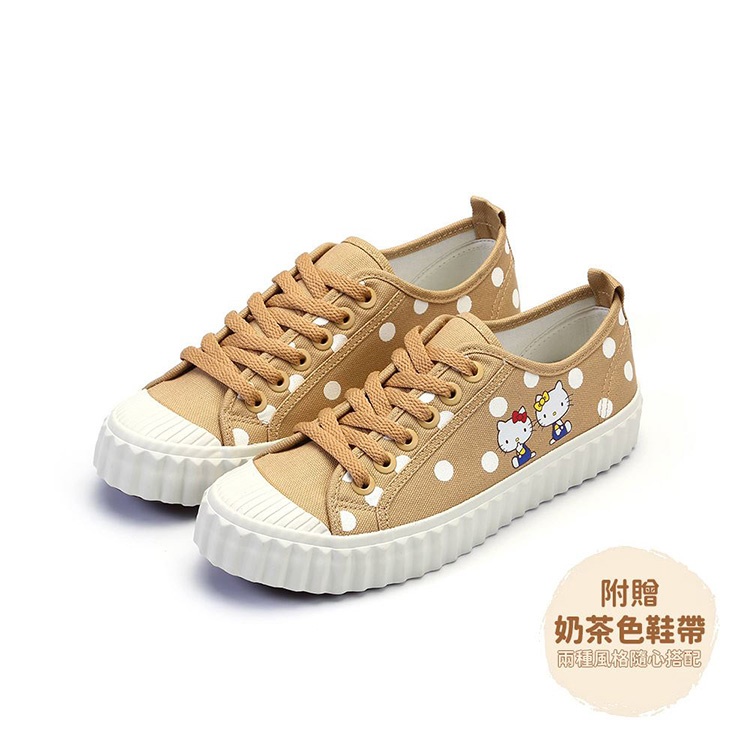 (921017) Hello Kitty AY LUO PAO Custom Women Canvas Shoes