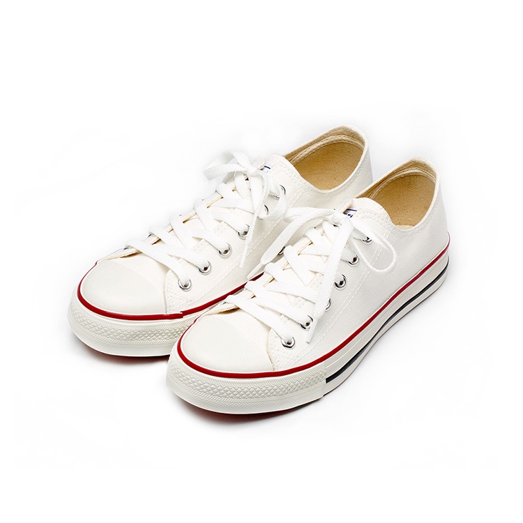 (AB6661)ARRIBA AY LUOH PAO Versatile Custom Men Canvas Shoes in Black and Beige