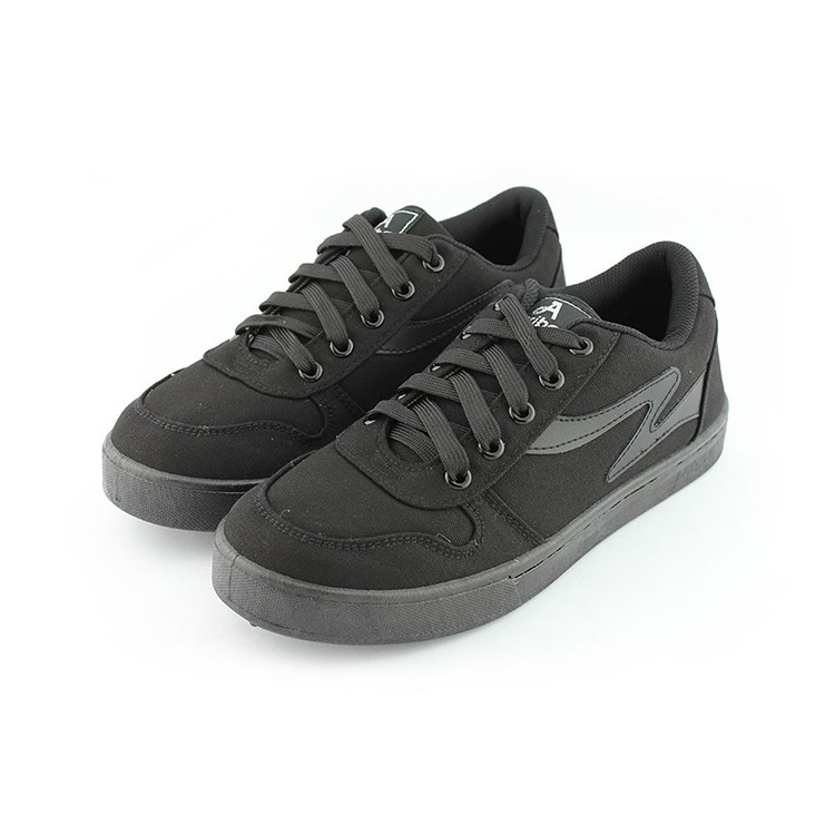 ARRIBA  AY LUOH PAO | Men Shoes | all match;canvas shoes:All Black/Black and White(FA474)