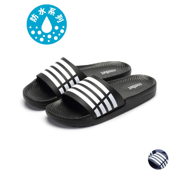 COMBAT  AY LUOH PAO | Unisex Shoes | Lightweight;Sandals/Slippers:Black/Blue(61506)