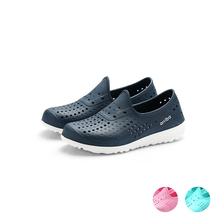 ARRIBA  AY LUOH PAO | Kids Shoes | all match;Slip-Ons:Peach/Deep Blue/Aqua/White(TD6288)