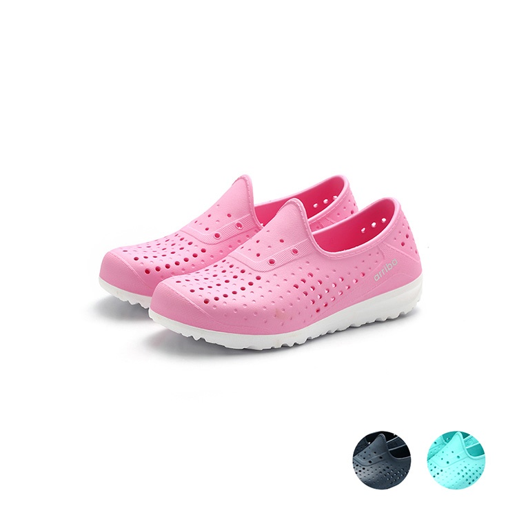 ARRIBA  AY LUOH PAO | Kids Shoes | all match;Slip-Ons:Peach/Deep Blue/Aqua/White(TD6288)