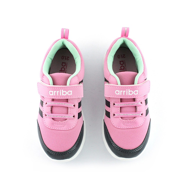 ARRIBA  AY LUOH PAO | Kids Shoes | all match;Lifestyle:Black/Pink(TD6290)