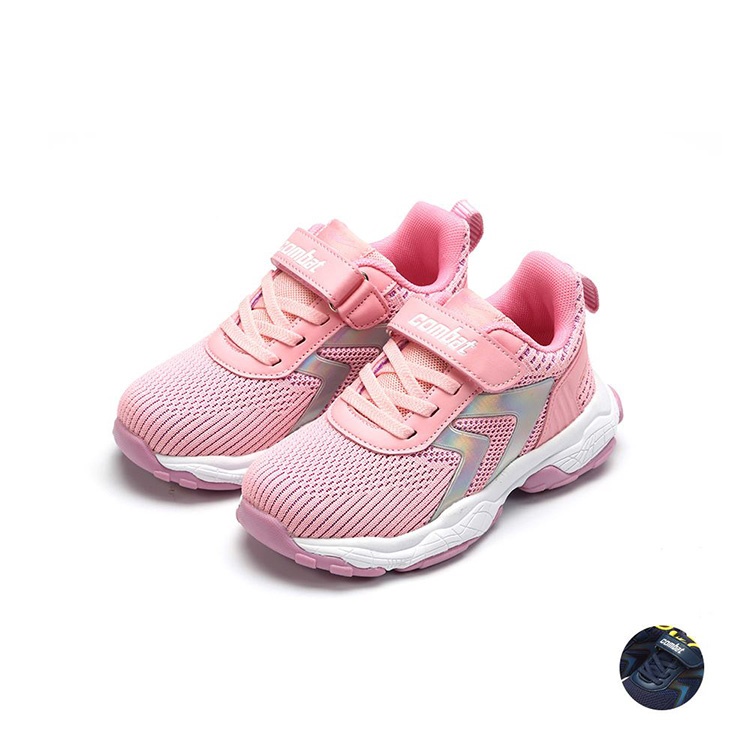 COMBAT  AY LUOH PAO | Kids Shoes | breathing;Sneakers:Pink/Blue(TD6316)