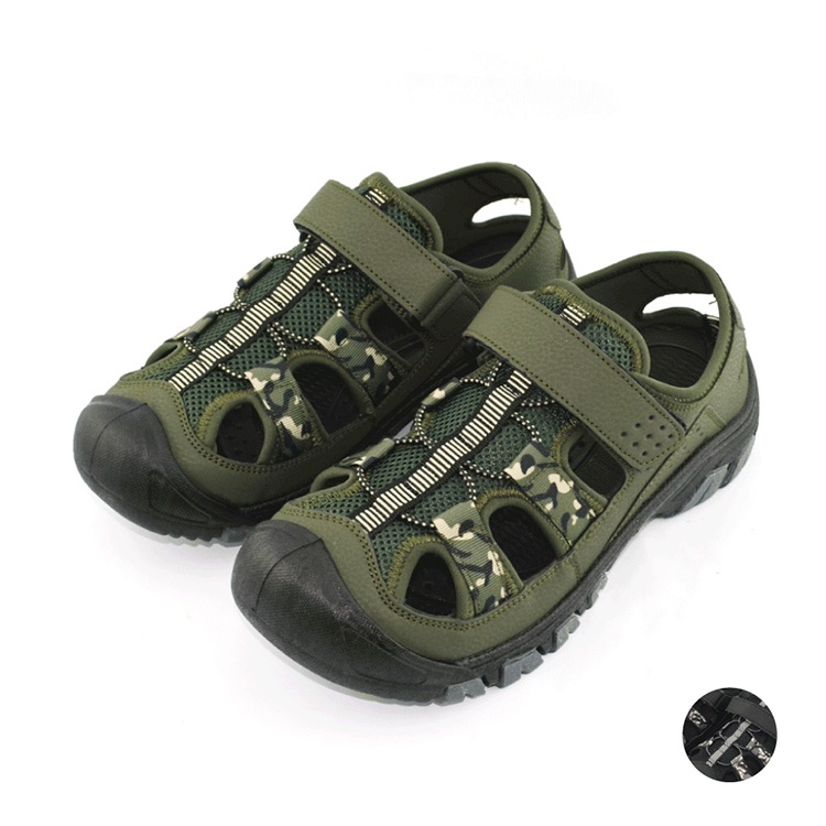 ARRIBA  AY LUOH PAO | Men Shoes | stand up;Hiking:Black/Army Green(61528)