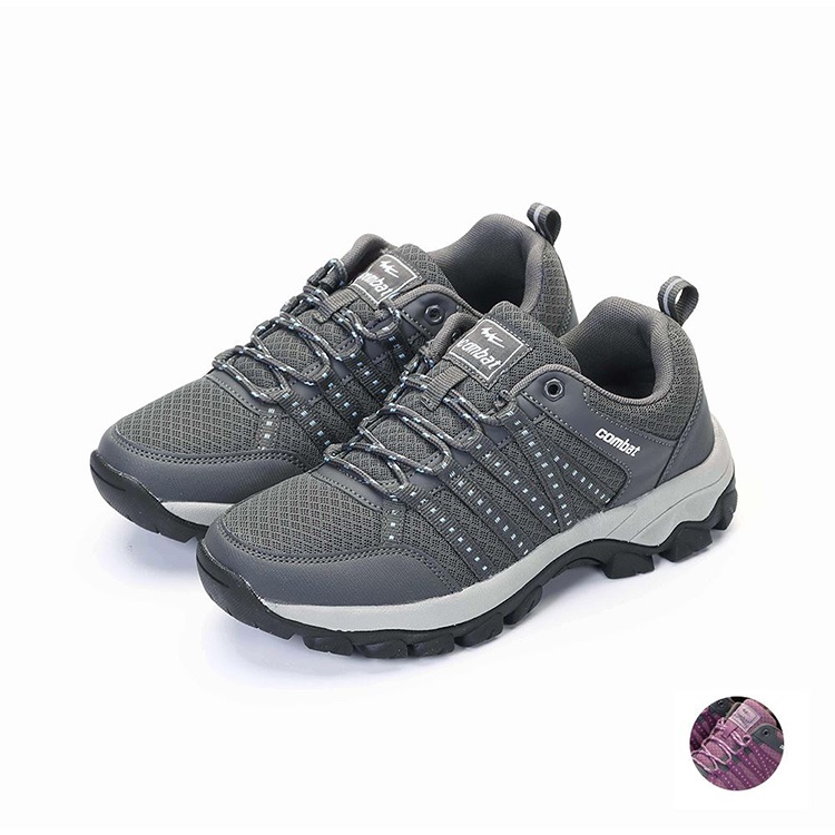 COMBAT  AY LUOH PAO | Women Shoes | stand up;Hiking:Purple/Gray(FA586)