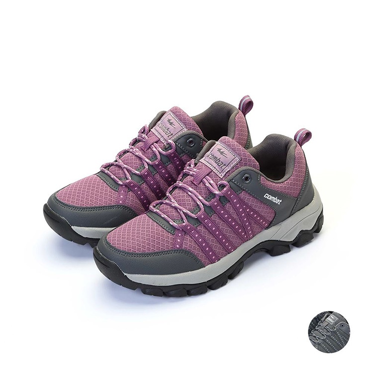 COMBAT  AY LUOH PAO | Women Shoes | stand up;Hiking:Purple/Gray(FA586)
