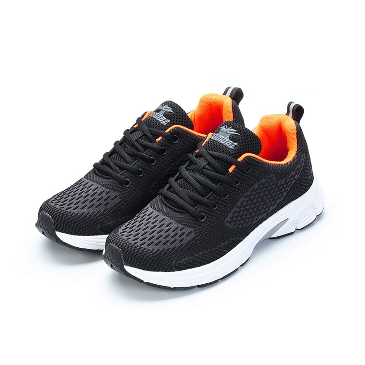 COMBAT  AY LUOH PAO  | Men Shoes | breathing;Sneakers:Black Orange(22586)