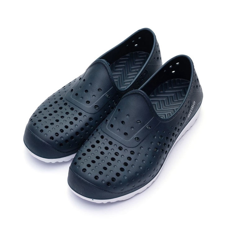 ARRIBA  AY LUOH PAO | Men Shoes | all match;Slip-Ons:White/Black and White/Blue and white(62473)
