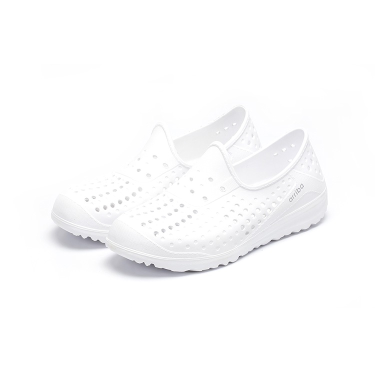 ARRIBA  AY LUOH PAO | Men Shoes | all match;Slip-Ons:White/Black and White/Blue and white(62473)