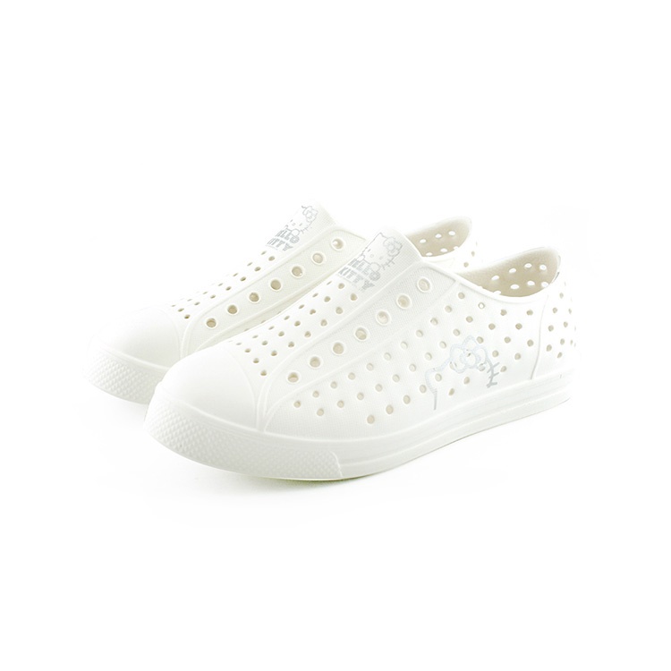 AY LUO PAO - (920118) Hello Kitty Custom Made Women Slip-Ons Shoes  with Black, White, Pink Color