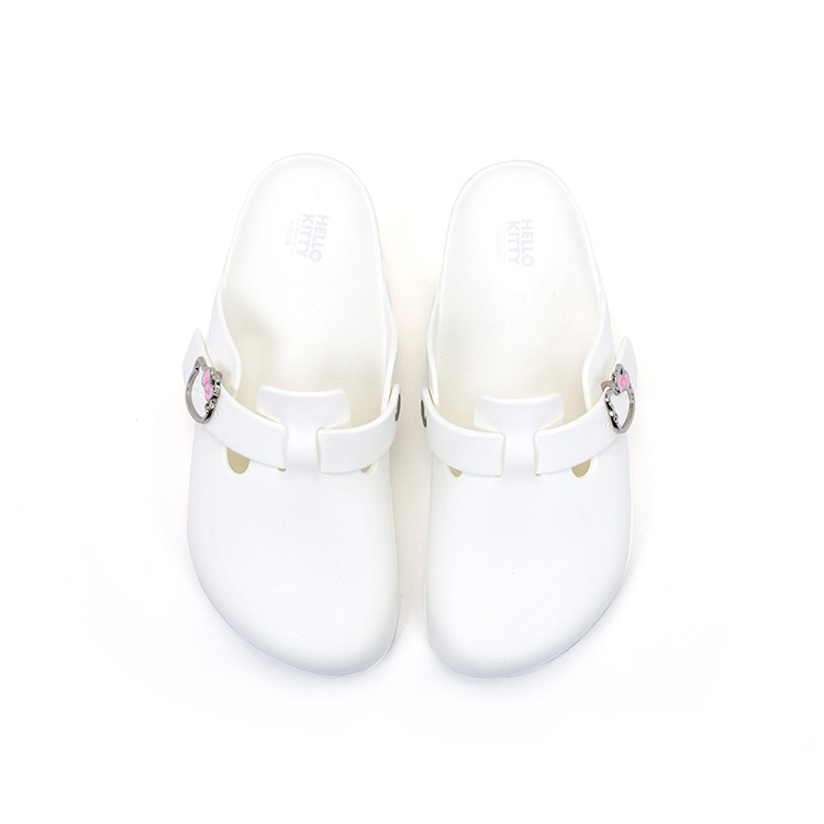 HELLO KITTY AY LUO PAO | Women Shoes | Lightweight;Sandals/Slippers:White/Black(921002)