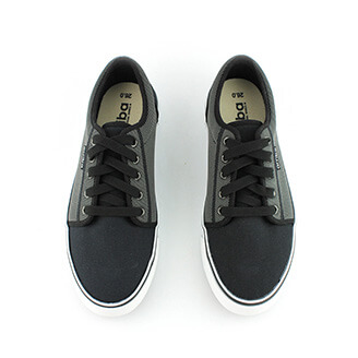 ARRIBA AY LUOH PAO | Men Shoes | Plain;canvas shoes:gray/black(AB8063)