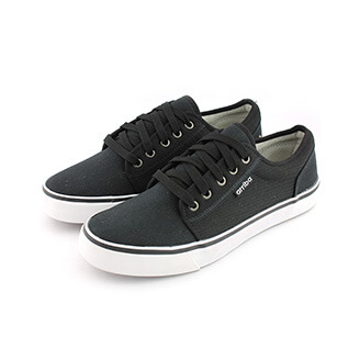 ARRIBA AY LUOH PAO | Men Shoes | Plain;canvas shoes:gray/black(AB8063)