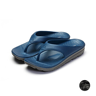 ARRIBA  AY LUOH PAO | Men Shoes | Summer;flip flops:Black/Blue(61508)