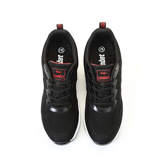 COMBAT AY LUOH PAO | Men Shoes | Air cushion;Sneakers:Black and red/Black and gray(22590)