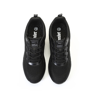 COMBAT艾樂跑男鞋-氣墊系列透氣運動鞋-黑紅/黑灰(22590)
