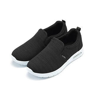 (FA559) ARRIBA AY LUOH PAO OEM Men Shoes - Black Slip-On Type
