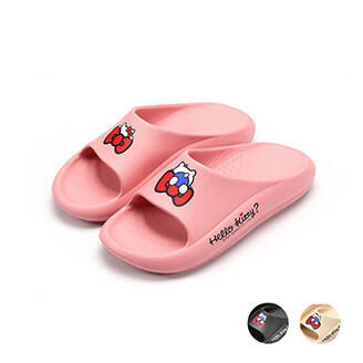 HELLO KITTY AY LUO PAO | Women Shoes | Lightweight;Sandals/Slippers:Black/Pink/Khaki(921015)